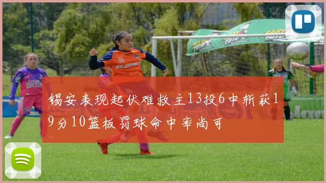 锡安表现起伏难救主13投6中斩获19分10篮板罚球命中率尚可